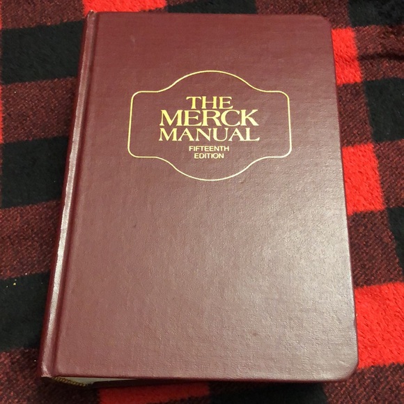 THE MERCK MANUAL Of Diagnosis And Therapy 15th Fifteenth Edition Hardcover Book - Picture 12 of 12